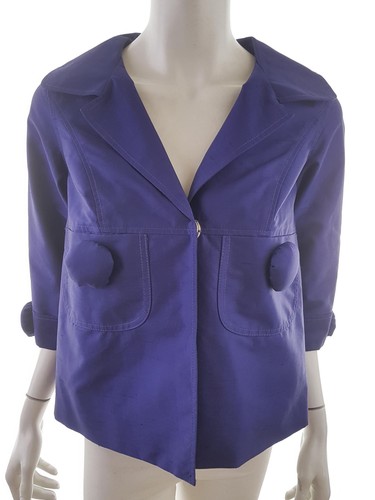 Retro mod blazer - mod, seide