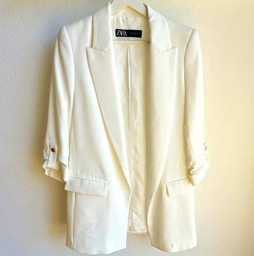 Zara damen blazer weiß xs - damen,