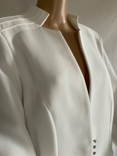 Damen blazer weiß 3 4 - blazer, gr.