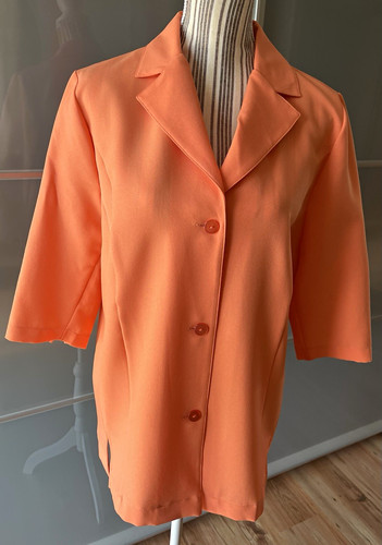 Damen blazer orange 3 - damen,
