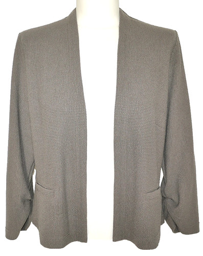 Zero blazer braun - gr.42, grau